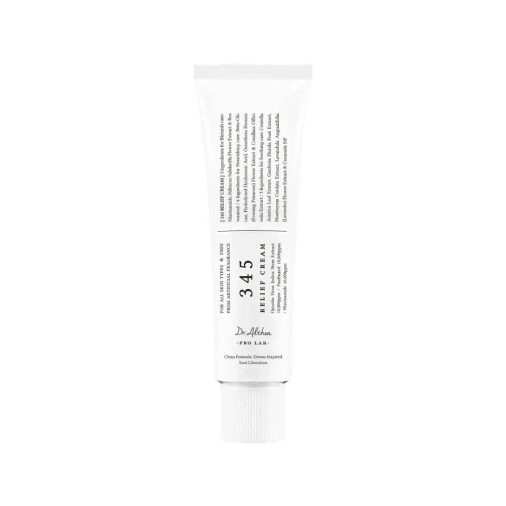 345 RELIEF CREAM DE DR. ALTHEA (CREMA PARA CALMAR Y REPARAR LA PIEL)